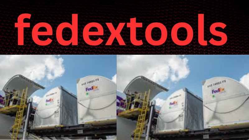 FedEx cargo containers being loaded onto an aircraft, representing latest fedextools news and FedEx shipping tools updates